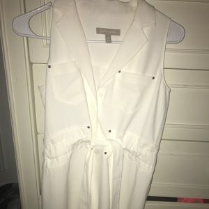 Banana republic white dress